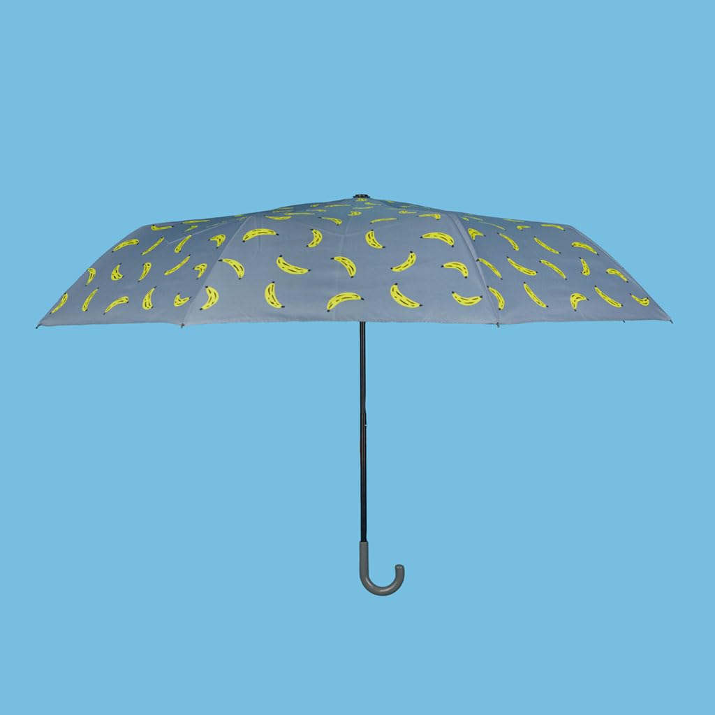 Balvi Ombrello Monkeymbrella Colore grigio Un design con banane ovunque Nylon
