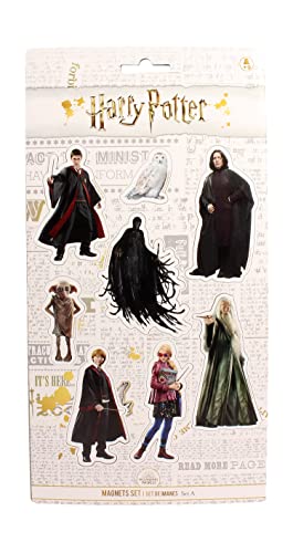 Harry Potter SDTWRN23246 Real Characters Magnets Set Official Merchandising, Multicoloured, One Size