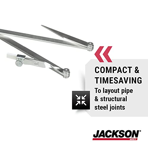 Jackson Safety Contour Radius Marker Tool - Standard - Aluminum - Up To 24 Inches Radius - 1 Unit/ Order - 14782 #TOP1