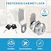 Kohree 5 pcs Cerradura para Buzón 16mm Cerradura Cilindro Con 10 Llaves,...