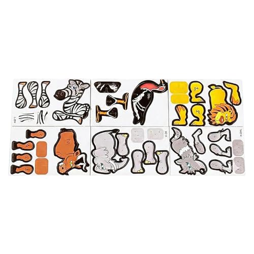 Puzzles 3D animaux en mousse pour occuper intelligemment les enfants