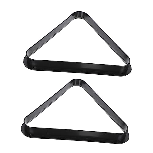 Abaodam 2Pcs Billiard Balls Rack Durable Plastic Pool Balls Display Storage for Easy Organization and Rack Positioning Billiard Accessory for Home Tournament Use