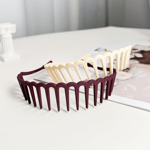 Diversa Store Diversa Pack of 6 Non-Slip Zigzag Hairbands for Women - Image 7