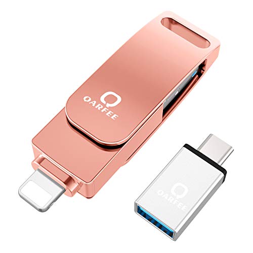 Flash Drive, Photo Stick External Storage Memory Stick Photostick Mobile, Thumb Drive USB 3.0 (64GB, Pink) - Thumbnail 4