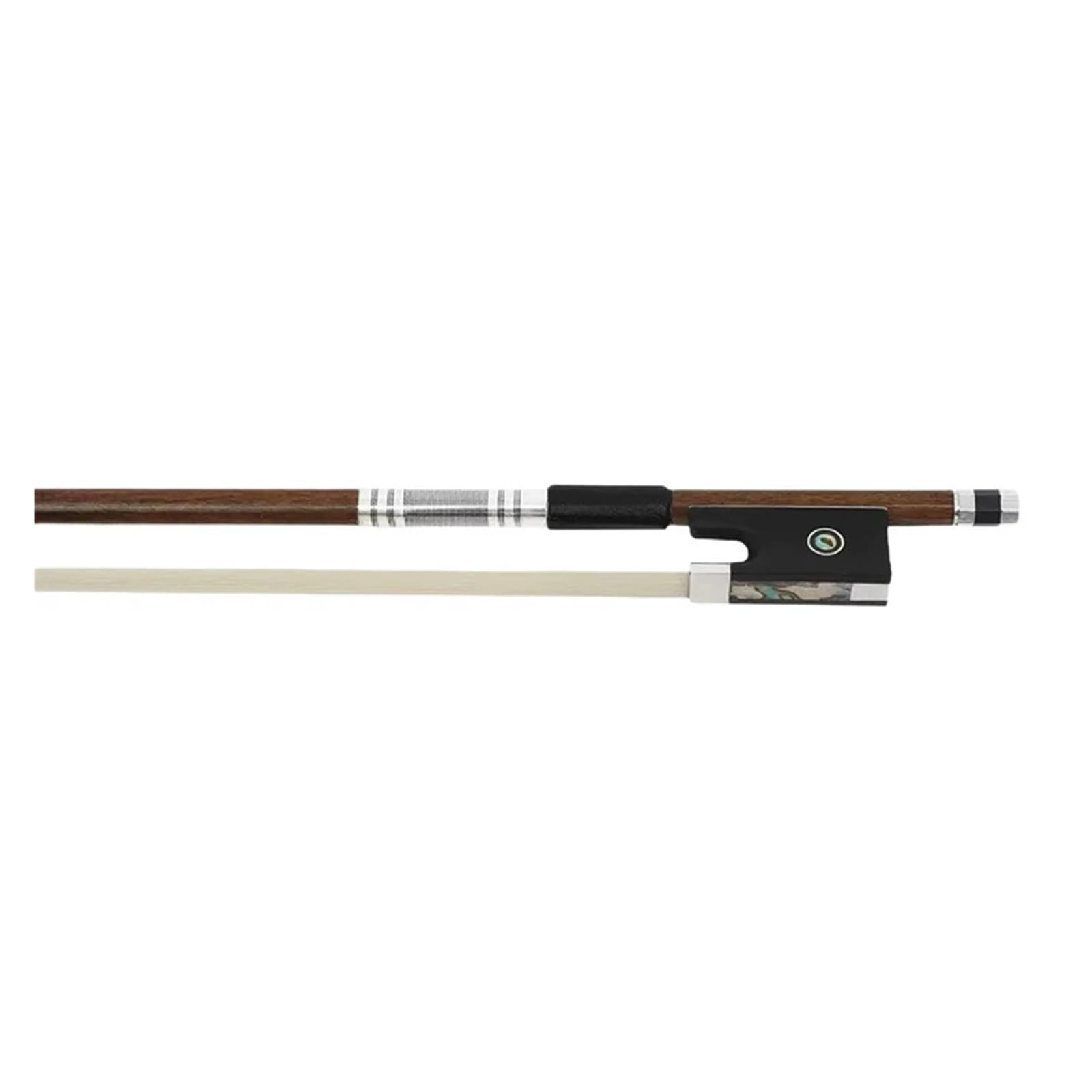 Arco for violino entry level 4/4 VB-5 Grado 1A Brazilwood Ebano Rana Nichel Argento Joyeeviolini Peso standard Accessorio for studenti | 3-4