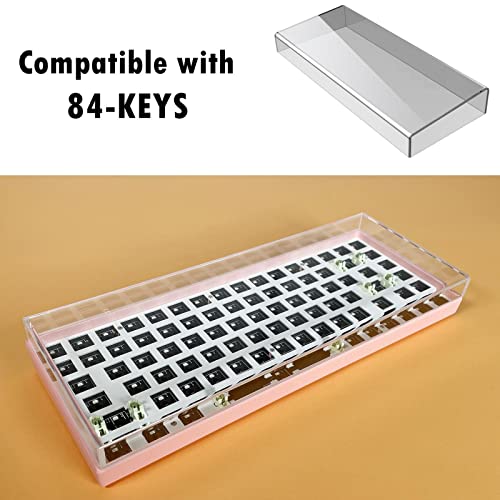 Protector de teclado acrílico de alta transparencia y diseño moderno universal 5