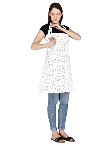 Image of Switchon Feeding Apron Cover Maternity Cover 100% Cotton Maternity Breastfeeding Multipurpose for Mothers