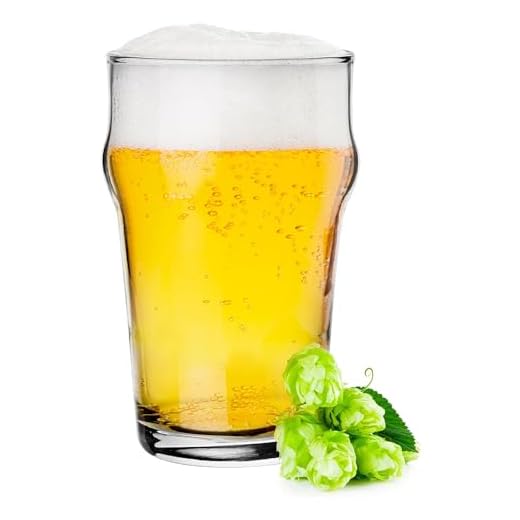 Glasmark KROSNO 1992 Verres à Bière Pinte 0,3 Litre Verre à Bière pour Craft Beer British Pint 6x300 ml