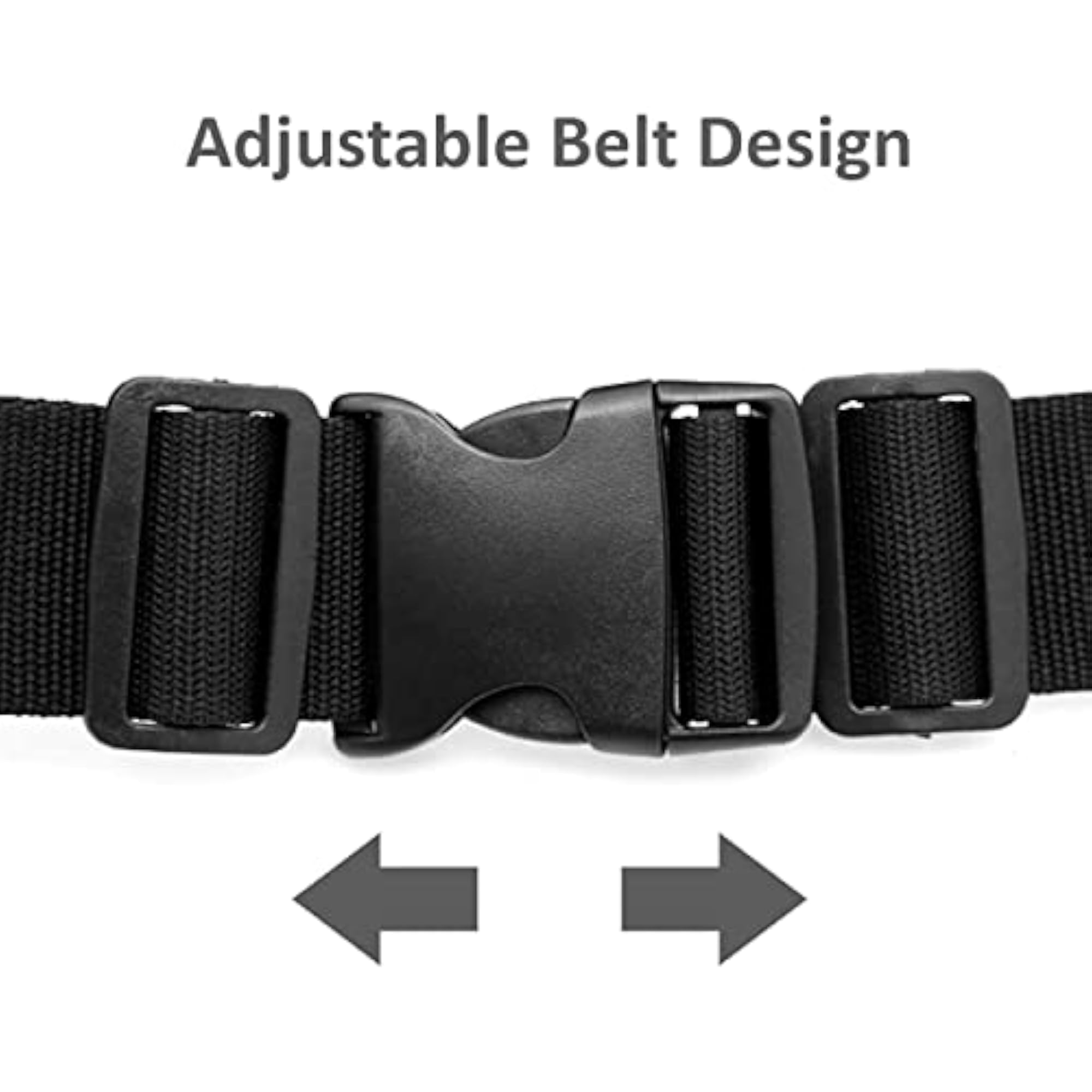 20 Inch Durable Multi-Pocket Tool Belt, Adjustable Canvas Storage Bag