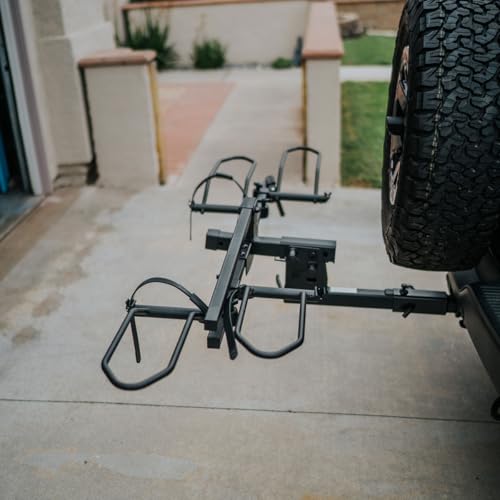Hollywood Racks HR1500 Sport Rider 2 Inch Hitch Bike Rack, Carries 2 Bikes Up To 80 Lbs Each For Standard, Fat Tire And Electric Bicycles thumb #1