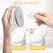 6PCS Flange Inserts Compatible with BabyBuddha, 17/19/21mm, Silicone Pump Flange Insert for Breast Pump, Minimize Tunnel Down to Correct Size, Pumping Essential Kit for Moms