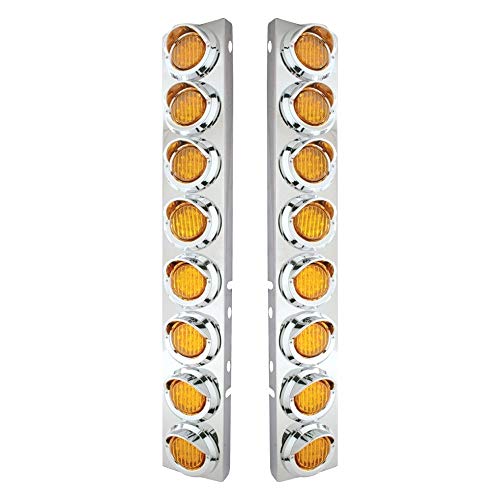 Barra de luz para camión con soporte, color ámbar miniatura 1
