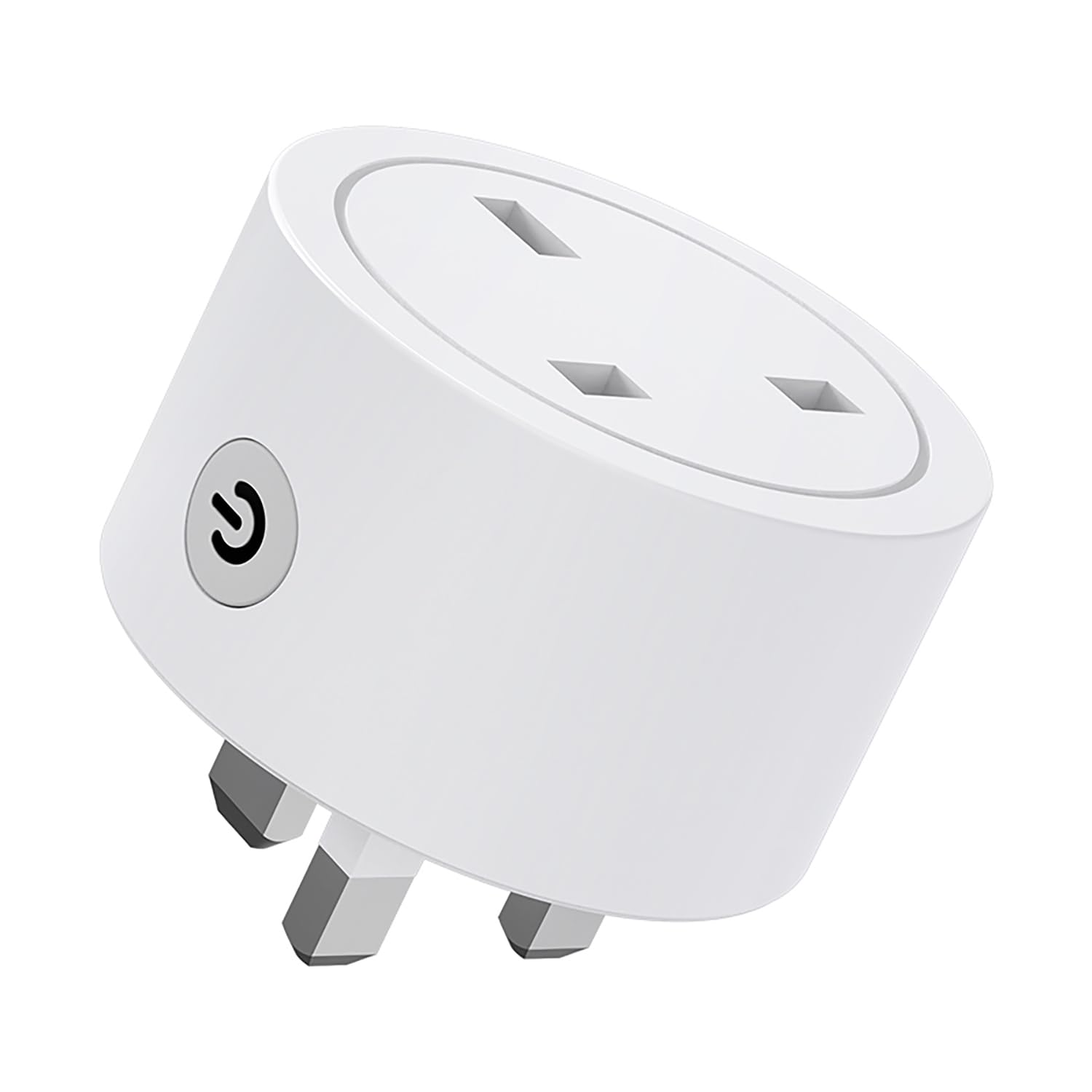 Haozee Zigbee Smart Plug, Smart Socket with Timer and Power Consumption Monitoring, Requires Tuya Hub, Supports Tuya Zigbee Hub and Home Assistant Zigbee2mqtt