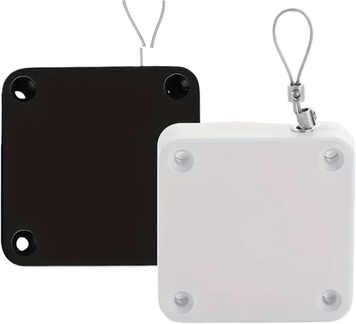 No Drill Heavy Duty Magnetic Door Catch Auto Return System for Sliding Doors 1PCS(White-1000g)