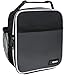 OPUX Premium Thermal Insulated Mini Lunch Bag | School Lunch Box For Teens, Adults | Soft Leakproof Liner | Compact Lunch Pail for Office Work (Gray)