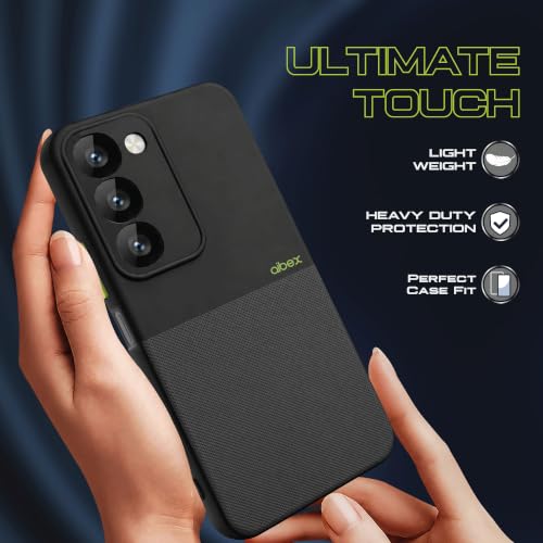 Image of AIBEX Premium Back Cover Case Compatible for Realme 16X 5G / Realme P4R 5G / Realme Narzo 100X 5G | Scratch & Drop Tested Shockproof Matte Texture Case with Soft Microfibre Lining Slim Fit