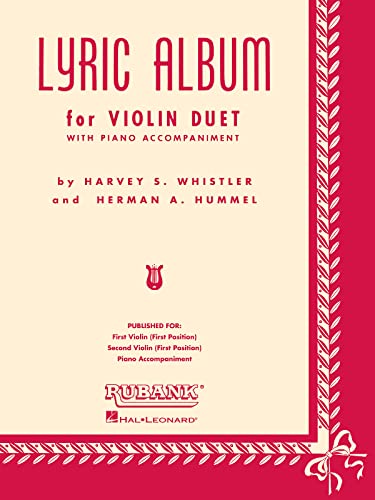 Lyric Album: Violin Duet Collection (with Piano)