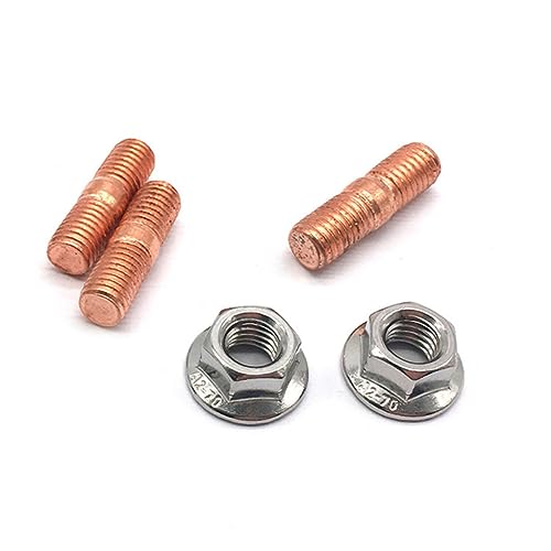 Wakauto Kit De Peças De Reposição Automotivas 16 Peças Parafuso E Porcas Do Turbocompressor Turbosup