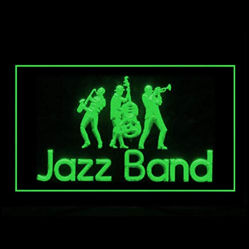 140125 Jam Session Collective Influence Club Jazz Band Display Led Light Neon Sign #TOP5