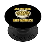 Reis und Glanz mit Gandules Arroz Con Gandules Boricua Food PopSockets mit austauschbarem PopGrip
