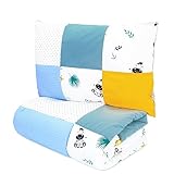 Totsy Baby Sabanas minicuna 100x135 - Ropa de Cuna Edredón Infantil nordico...
