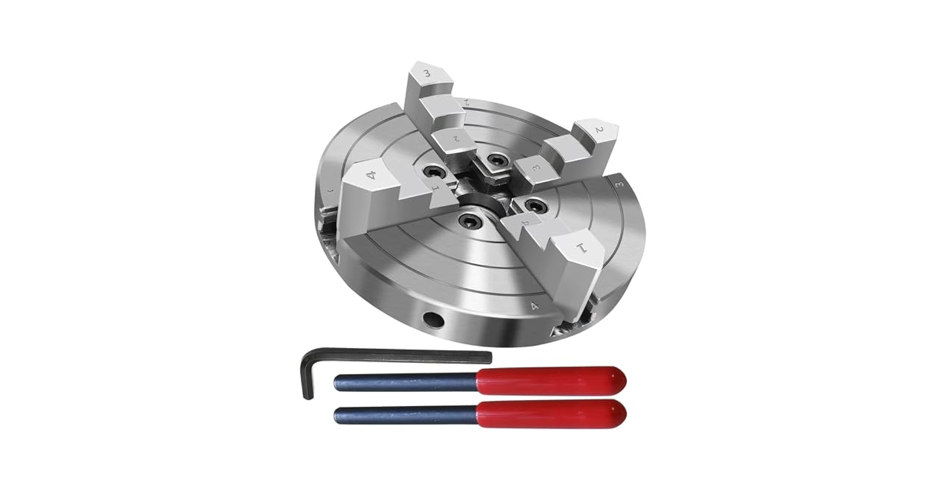 wjw571210　4脚セット NNBWKIXI 6 Inch Wood Lathe Chuck Set 4 Jaws Self-Centering