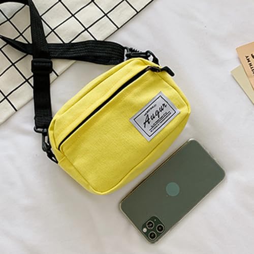 Bolso cruzado para mujer, mini tote cuadrado ligero miniatura 4