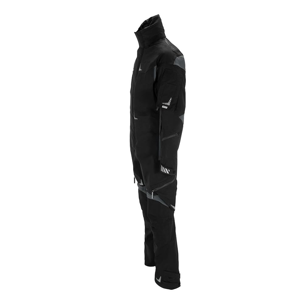 Wahler Overall Stratos Bluefin, EN 343, schwarz/grau, Größe 56 4485003-420 Z951 56 (Kletteroverall Kletteranzug Gore-Tex-Overall)