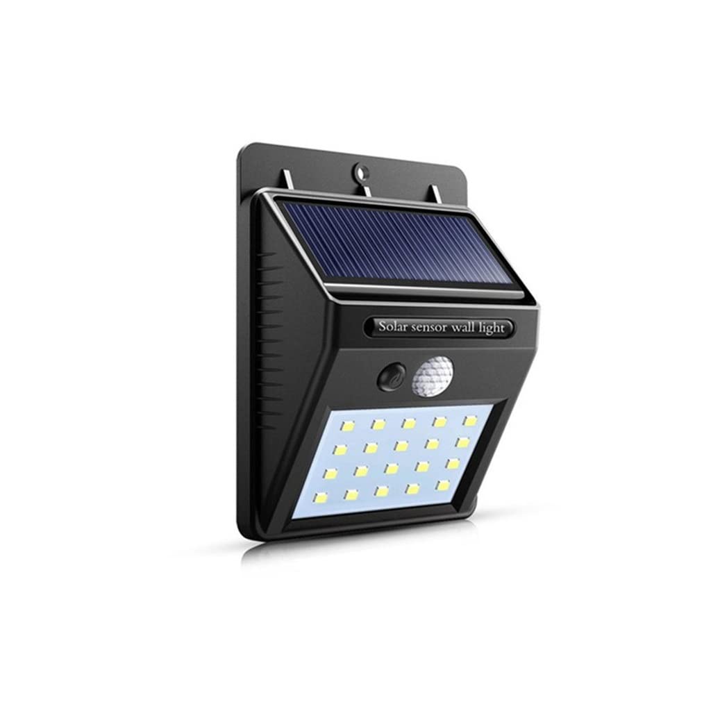 VUIKLCty 5pcs Exterior Wall Light Villa Garden Light Human Body Induction Light High-brightness Waterproof Led Solar Wall Light