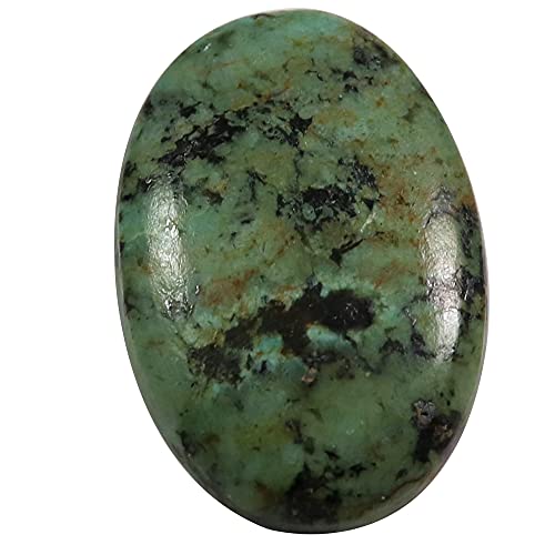 Turquoise naturelle cabochon précieux symbole d'évasion et de pureté