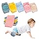 FLOTRUTE 5 Paar Baby Knieschützer, Baby Knieschoner zum Krabbeln, Baby Krabbeln Krabbelstrumpfhose Knieschoner Baby mit Gummipunkten rutschfest für Baby Krabbelschutz Krabbelhilfe Knieschützer