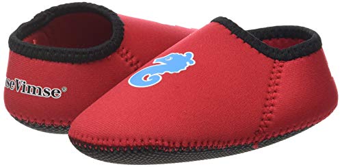 Imsevimse - Scarpine da bagno per bambini, rosso