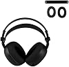 Funda para Sony INZONE H9 II, set de almohadillas de silicona 2 en 1 y cojín para diadema, funda protectora suave para copas y diadema de repuesto para auriculares gaming INZONE H9 II, negro 2