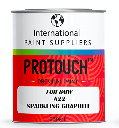 Protouch Sparkling Graphite For Bmw A22 Basecoat Neat Unthinned Car Paint 250Ml Tin