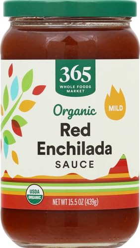 365 by Whole Foods Market, Organic Red Enchilada Sauce, 15.5 Ounce (Pack of 4) image 5