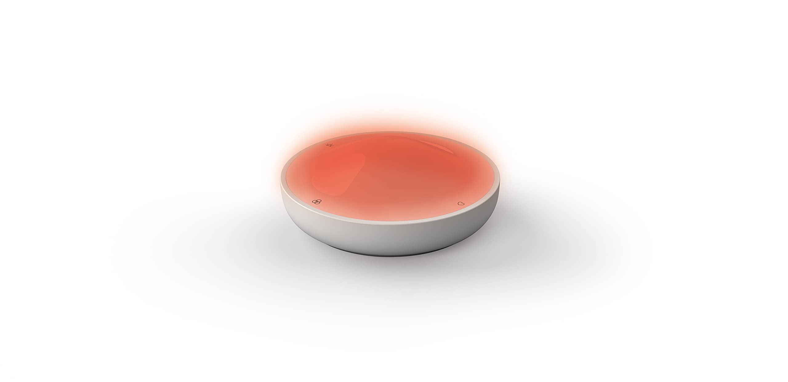 TERRAILLON Dreamer - Aide au Sommeil - 2 utilisateurs sur 3 s’endorment en moins de 15 min – Luminothérapie - Pratique et Nomade (sur batterie), Blanc
