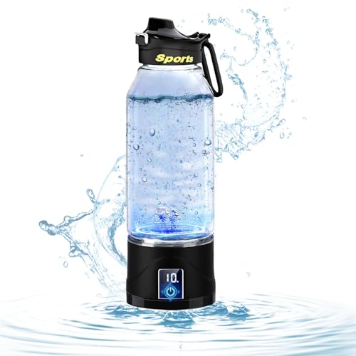 Générateur d'eau riche en hydrogène avec bouteille nomade haute capacité