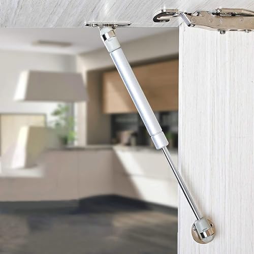 Aufschraubscharnier,Gasfeder,Aufschraubscharnier Scharnier 90°,100N Gasdruckfeder,scharniere für schranktüren,für Schranktüren,Holztüren (4*Gasfeder)