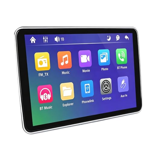 Monitor para reposacabezas de coche de 11,6 pulgadas con pantalla táctil IPS HD de alta gama