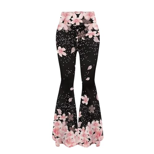 YEXIATODO Womens Flare Leggings Flare Sweatpants Women Butt Lift Yoga Pants