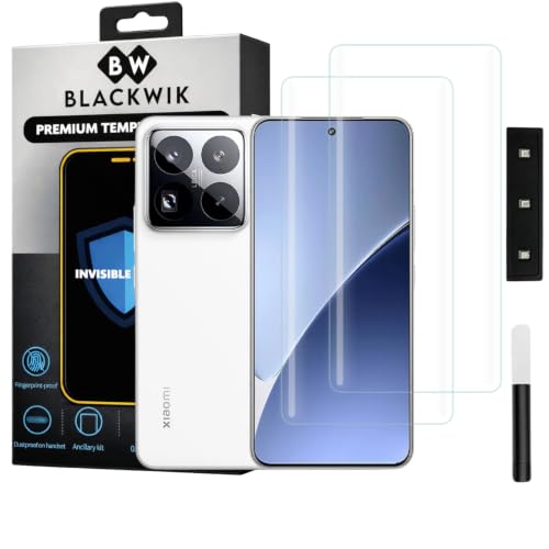 Image of Blackwik UV Curved Tempered Glass for Xiaomi 15 Pro | 2-Pack