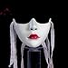 PTGHT Mechanical Wind Half Face Beauty Wings Mask Beauty Peacock Woman Ancient Style Mask Full Lower Face for Halloween or Cosplay (white)
