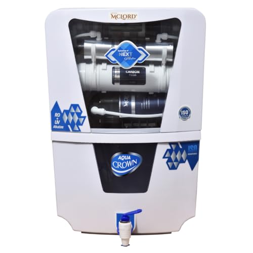Image of AquaX pure Ro water Purifier RO+UV+COPPER+ZINC 10 Stages Purification. Advance MTDS and HTDS Membrane, Suitable for all type water with1 Year Warranty. (AQUA XP CROWN)