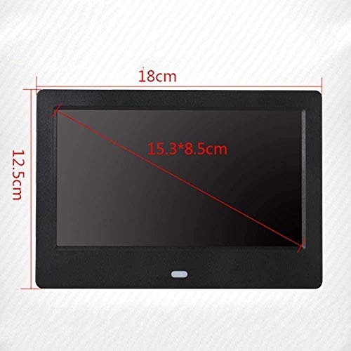 Cadre photo numérique 1080P HD écran électronique multifonction noir
