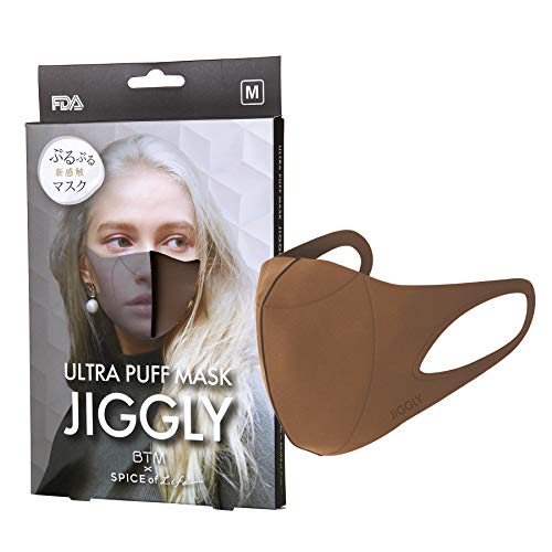 JIGGLY ���r��P�A �W�O���[ �E���g���p�t �}�X�N �u���E�� M�T�C�Y �򖗕ߏW �q���� ���炩 �t�B�b�g �R�� 100��􂦂� �ϋv�� �ċz���₷�� �����ɂ��Ȃ�Ȃ� �؍��� �X�p�C�X SPICE OF LIFE �����p �j���p JGM1012M