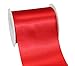 Produktbild PRÄSENT ADRIA / SATIN rot, 25 m Satinband zum Einpacken von Geschenken, 112 mm Breite, Geschenkband zum Dekorieren & Basteln, Dekoband für Präsente, zu jedem Anlass