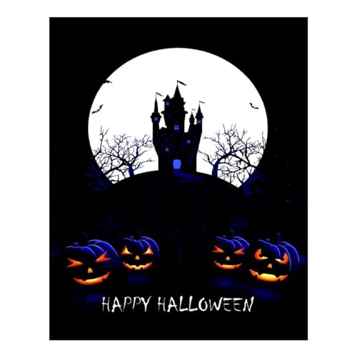Peinture diamant Halloween POLIUAWS pour une soirée déco cosy en famille