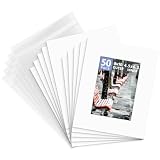 Golden State Art 50-Pack 8×10 White