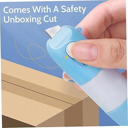 KACHKIT Thermal Paper Correction Fluid with Parcel Opener, 2-in-1 Anti-Information Leakage Erase Device for Package Labels & Bills, Shipping Address, Office & Stationery, (PCS-1). 3