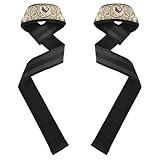 Chinesische ethnische Tapetenmuster Blume Vogel Fitness Hebebänder 66 cm rutschfeste Handgelenkbänder für Gewichtheben, Fitnessstudio, Kreuzheben, Workout